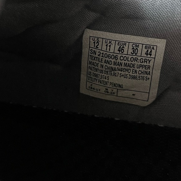 Skechers Men’s Delson 3.0 Gray Hands Free Slip on Sneakers Size 12 - Picture 10 of 11